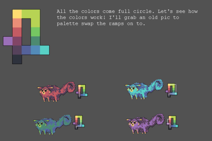 Retro Game Colour Palettes And Tools – Stuart's Pixel Games